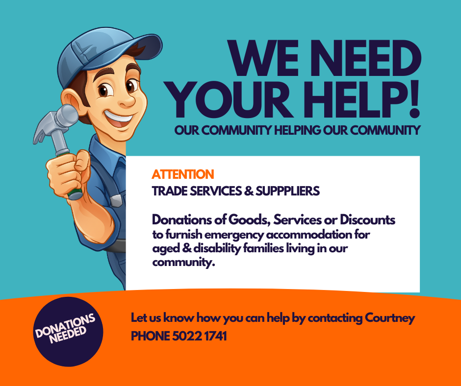 We need your help! Donate goods, services or discounts to help SRS renovate and furnish eight essential housing units for the local community. 